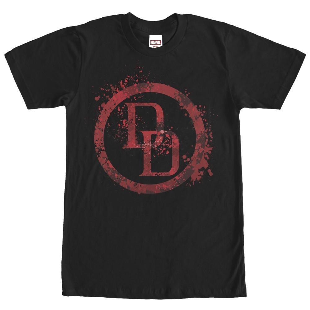 Daredevil Logo Splatter Tshirt
