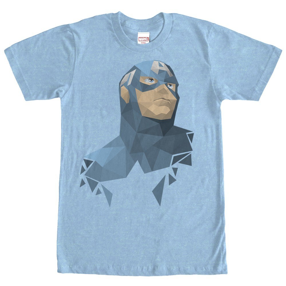 Geometric Captain America Tshirt
